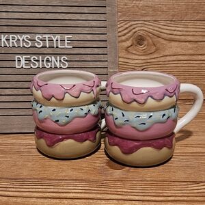 Stacked Donut Ceramic Mug Room Essentials Target (2)